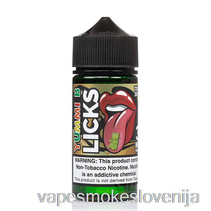 Vape Slovenija Yummi B - Licks Roll Upz - 100ml 0mg